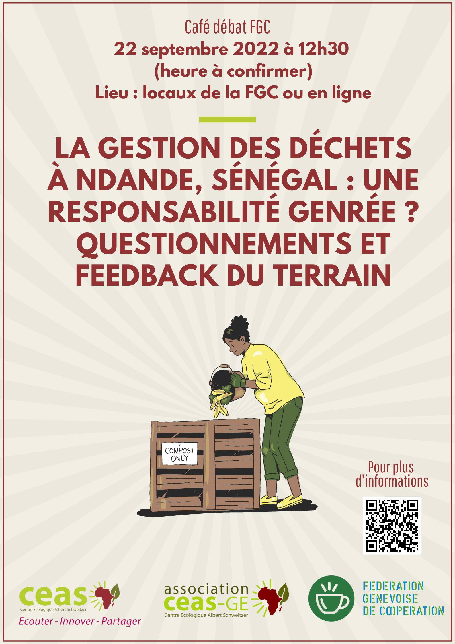 Café débat : Genre et gestion des déchets